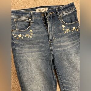 Crop slim fit jeans size 2